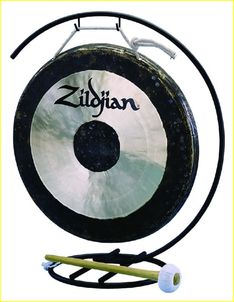 Zildjian 12 Traditional Gong (cm. 30) & Stand Set - Batterie / Percussioni Piatti - China e Altri