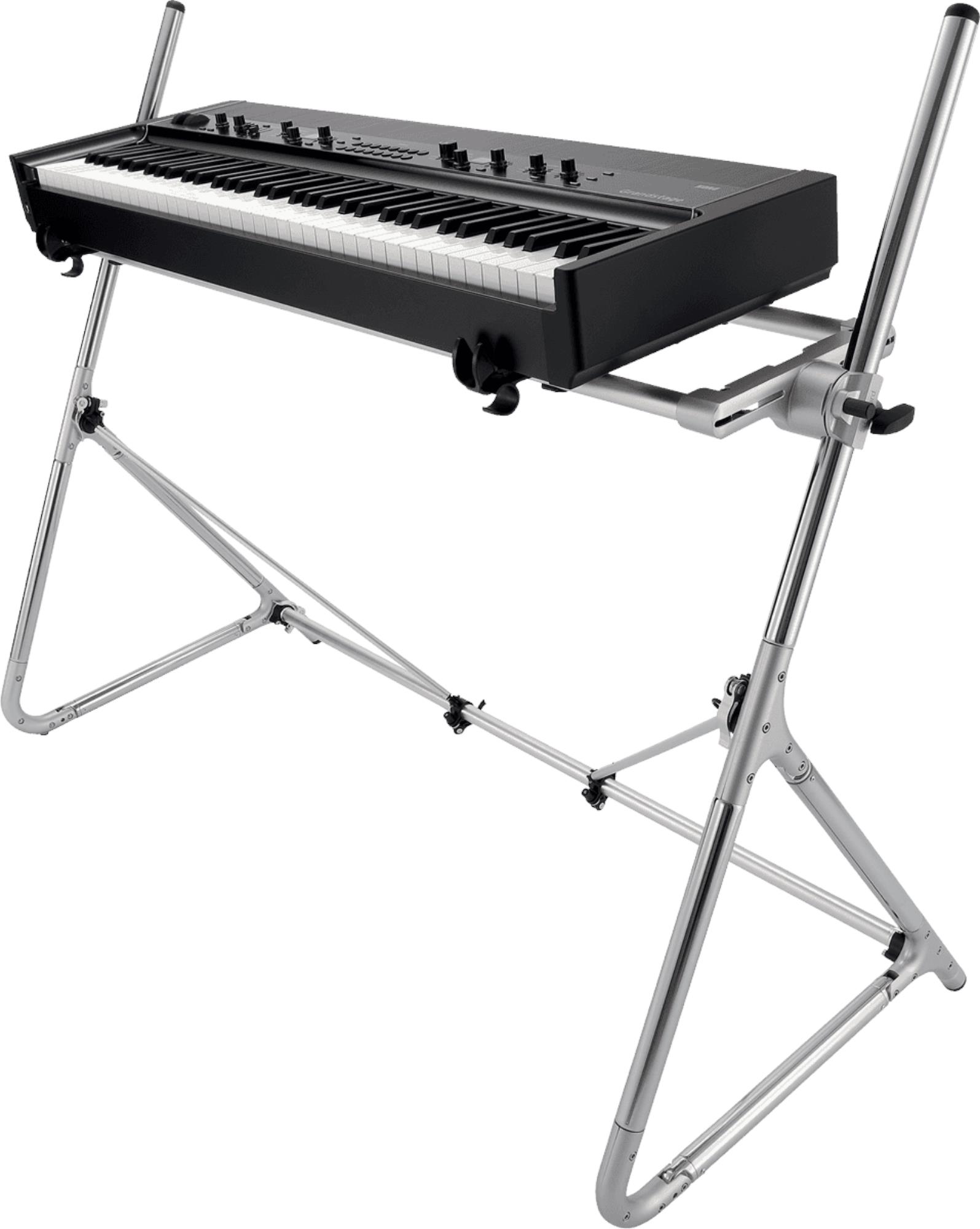 Sequenz Standard L Sv Large Supporto Tastiera Silver - Keyboards -  Accessories - Keyboard Stands