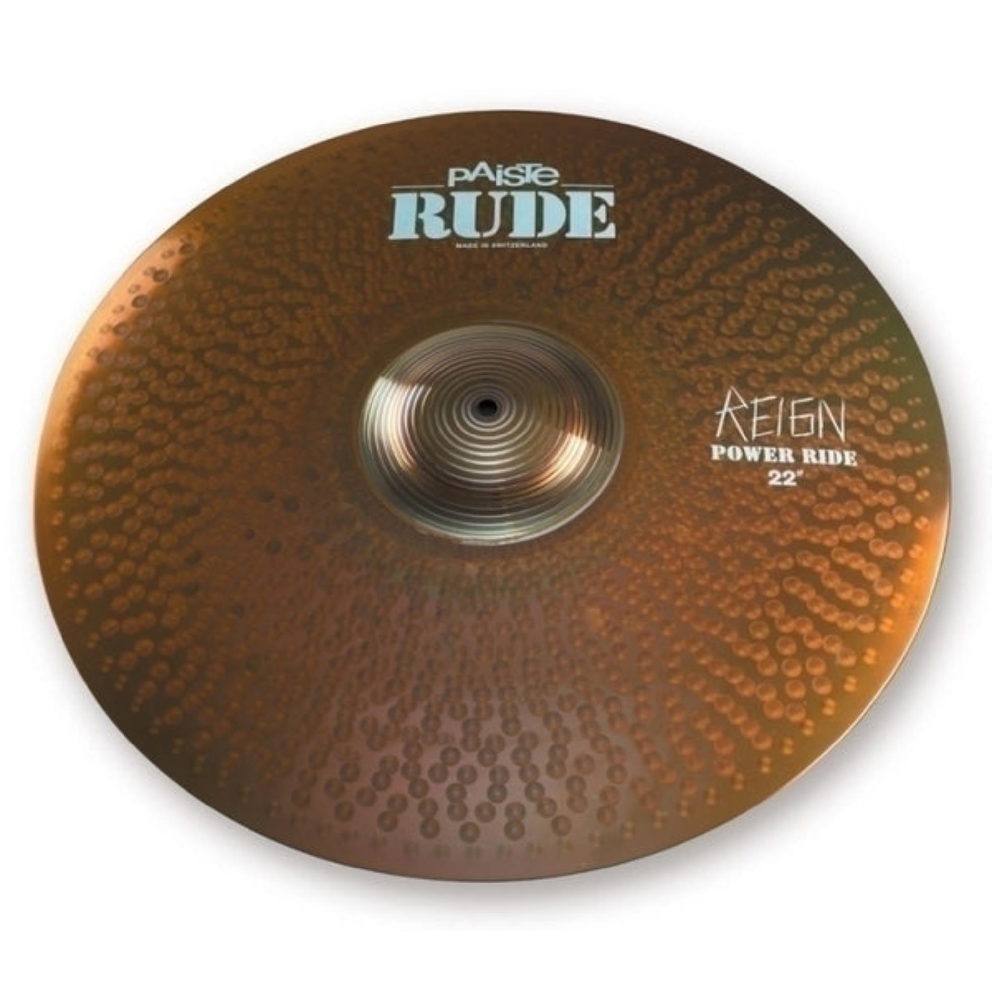 Paiste Rcrpr22 - Paiste Rude Power Ride 22 The Reign Dave Lombardo