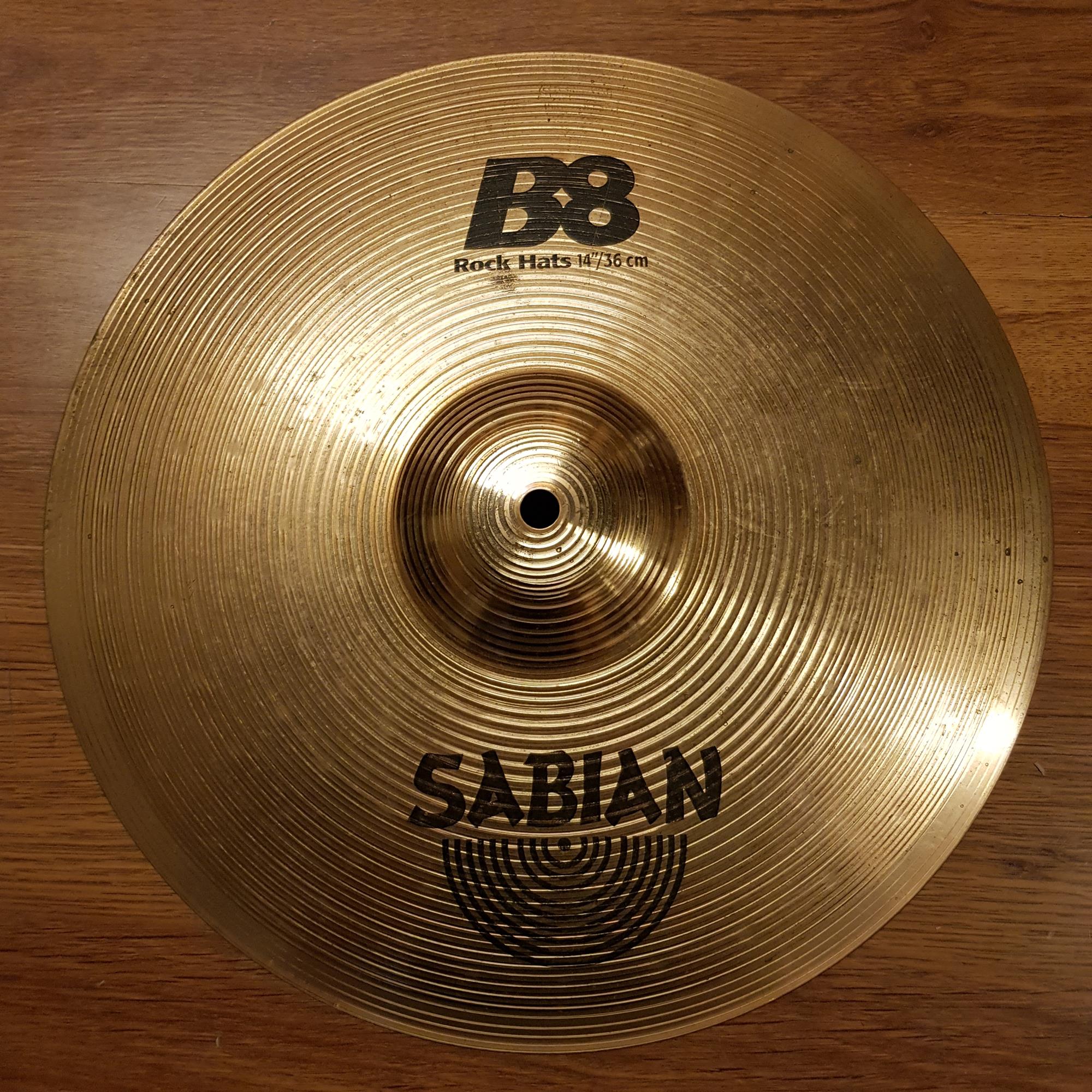 Sabian B8 14 Hi Hat - Used - Drums- Percussions - Cymbals - Hi Hat