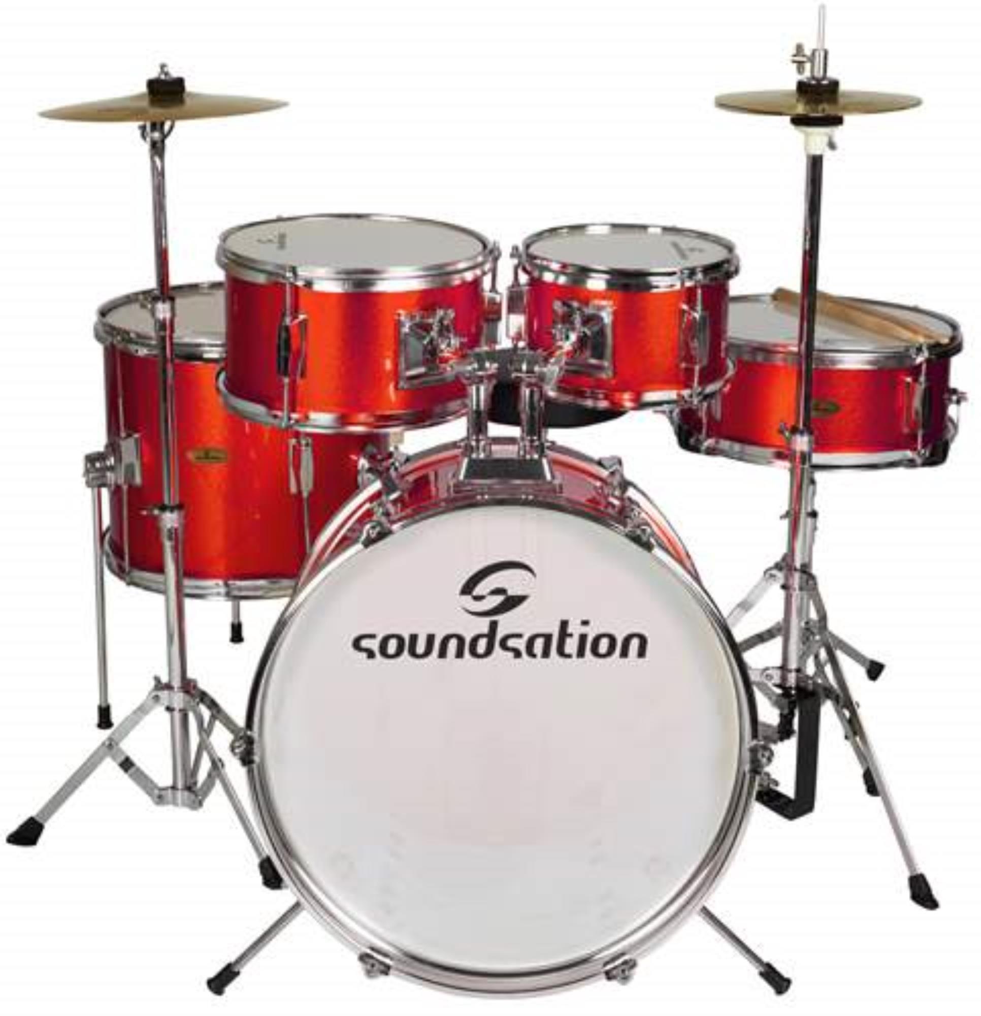 Soundsation Batteria Junior - Drums- Percussions - Acoustic Drums - Kits  (set)