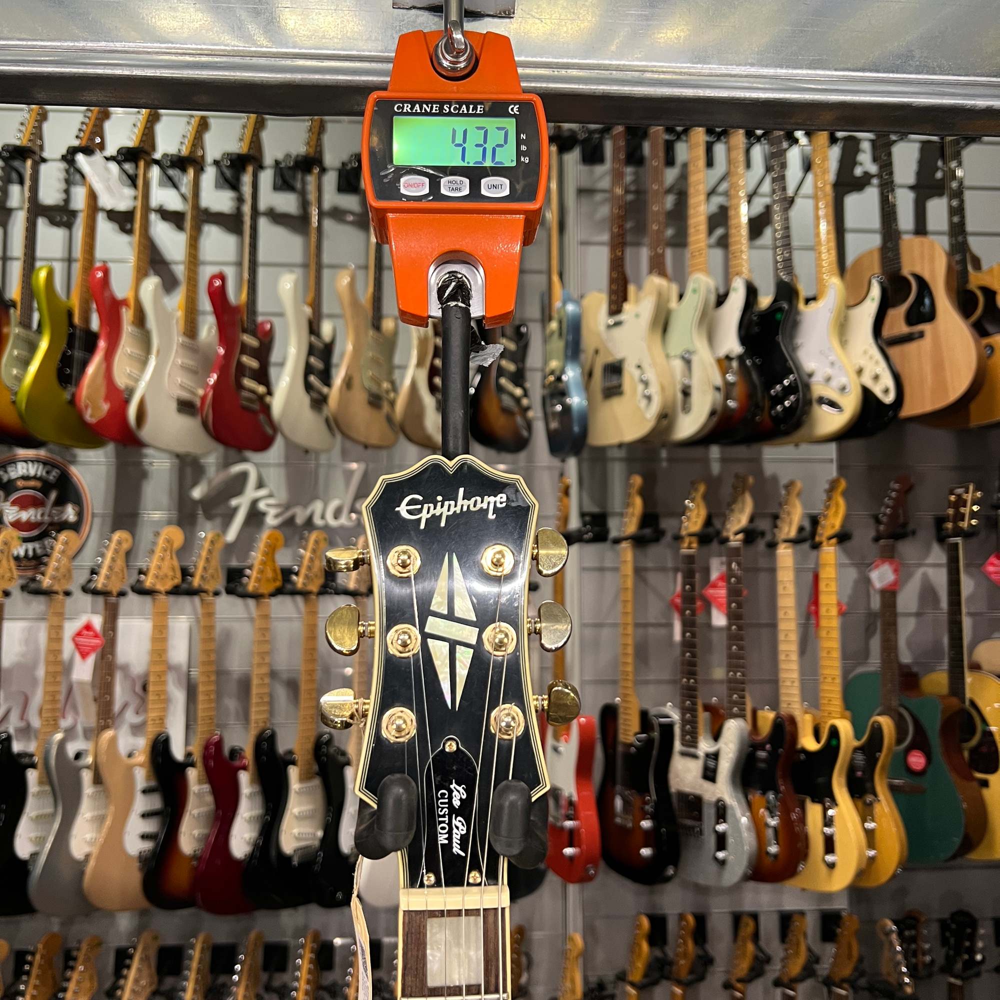Epiphone Custom Les Paul Left Black Emg - Thumbnail 3