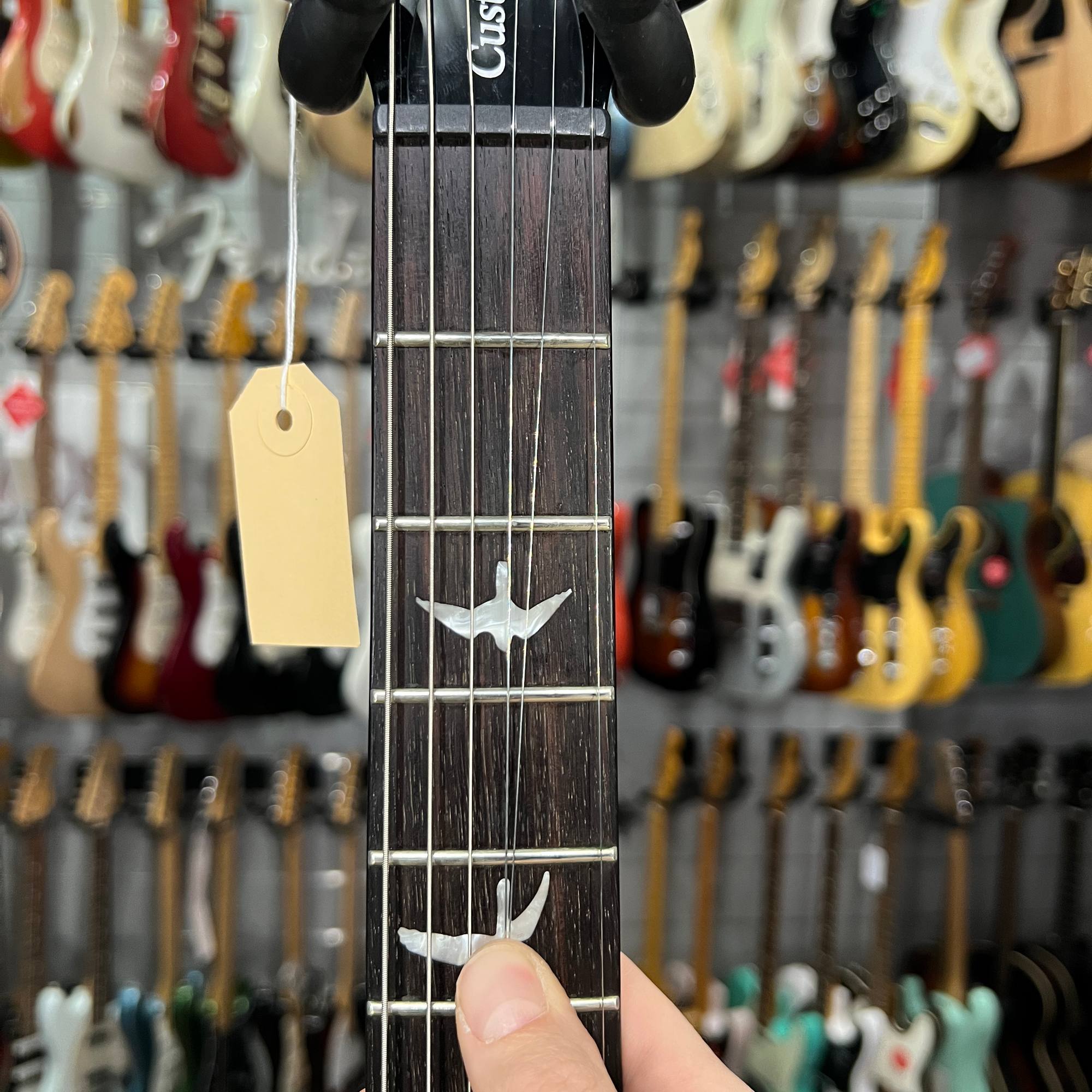 Prs Se Custom 24 Dark Cherry Burst Korea - Thumbnail 4