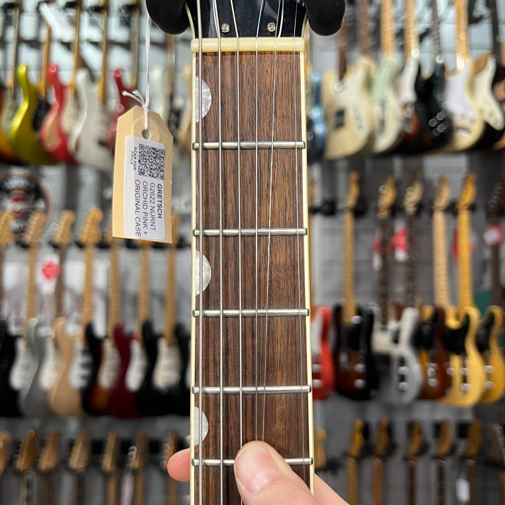 Gretsch G2622 Burnt Orchid Pink + Original Case - Thumbnail 4