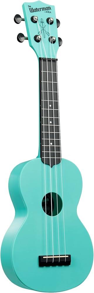 Kala KA-WMG-BL-S - Beach - ukulele soprano Aqua Mist - c/borsa