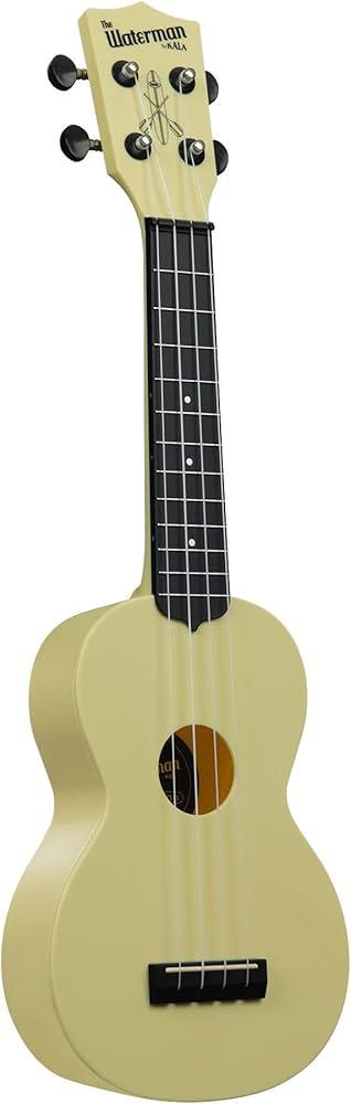 Kala KA-WMG-YL-S - Beach - ukulele soprano Starlight Yellow - c/borsa