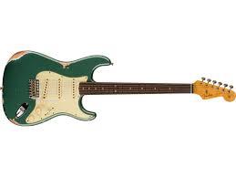 FENDER Limited Edition 1964 L-Series Stratocaster Heavy Relic, 3A Rosewood Fingerboard, Aged Sherwood Green Metallic - 9236091053