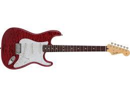 FENDER 2024 Collection Made in Japan Hybrid II Stratocaster, Rosewood Fingerboard, Quilt Red Beryl - 5661100328