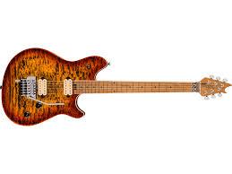 EVH Wolfgang Special QM, Baked Maple Fingerboard, Tiger Eye Glow - 5107701580