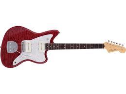 FENDER 2024 Collection Made in Japan Hybrid II Jazzmaster, Rosewood Fingerboard, Quilt Red Beryl - 5664100328