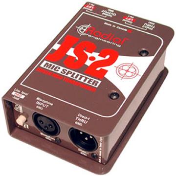 Radial Js2 - Voce - Audio Outboard ed Effetti - DI box