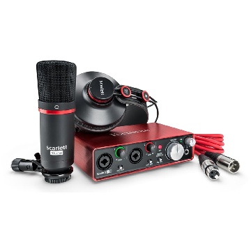 FOCUSRITE SCARLETT STUDIO PACK 2I2 SECONDA GENERAZIONE