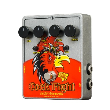 ELECTRO HARMONIX COCK FIGHT Cocked Talking Wah 9.6DC-200 PSU included