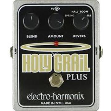 ELECTRO HARMONIX HOLY GRAIL PLUS Variable Reverb  9.6DC-200 PSU included