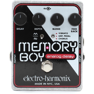 ELECTRO HARMONIX MEMORY BOY Analog Echo/Chorus/Vibrato  9.6DC-200 PSU included