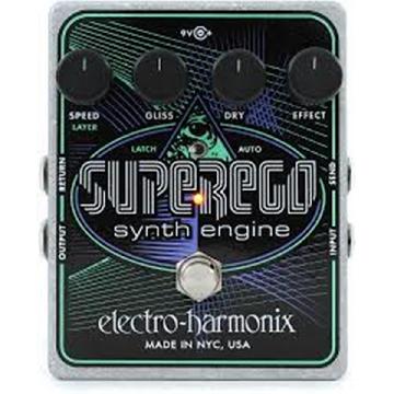 ELECTRO HARMONIX SUPEREGO  Synth engine from Moog to EMS  9.6DC-200 PSU included