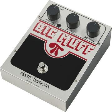 ELECTRO HARMONIX BIG MUFF PI (Classic)  Distortion/Sustainer  Battery included, 9.6DC-200 PSU optional