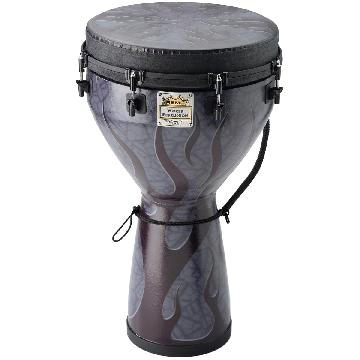 REMO DJ-0014-35D - Remo-Djembe Mondo 14 Shadow Flame c/Skyndeep