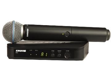 SHURE BLX24E/BETA58 RADIO MANO GELATO