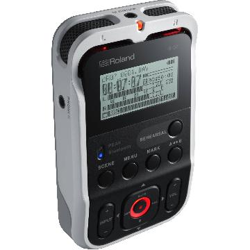 ROLAND R07 WHITE PORTABLE RECORDER