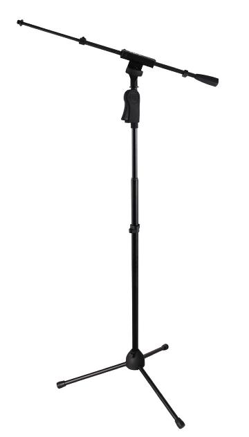 Gator Frameworks GFW-MIC-2120 - stand deluxe a treppiede per microfono c/giraffa telescopica