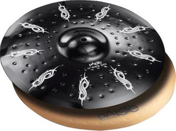 Paiste Albkhyhh14 - (50)paiste Alpha Black Hyper Hats 14 - Batterie / Percussioni Piatti - Crash