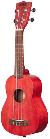 Kala Ka-mrt-red-s - Watercolor Meranti - Ukulele Soprano - Adobe Red