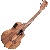 Kala Ka-tk-t-ce - Teak Tri-top - Ukulele Tenore Elettrificato