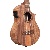 Kala Ka-tk-t-ce - Teak Tri-top - Ukulele Tenore Elettrificato