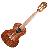 Kala Ka-8e - Ukulele Tenore 8 Corde Gloss Mahogany Elettrificato - C/borsa