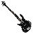 Cort Action Bass Plus Lh Bk