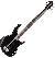 Cort Action Bass V Plus Bk