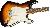 Squier Classic Vibe Stratocaster 60s Lf 3-color Sunburst  0374010500