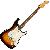 Squier Classic Vibe Stratocaster 60s Lf 3-color Sunburst  0374010500