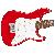 Squier Mini Stratocaster Strat Lf Dakota Red 0370121554