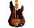 Fender Am Pro American Professional Ii P Precision Bass Mn 3ts 0193932700