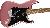 Squier Affinity Stratocaster Hh  Burgundy Mist  0378051566