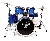 Tamburo T5 S22blsk Set Batteria Con Hardware E Piatti Blue Sparkle