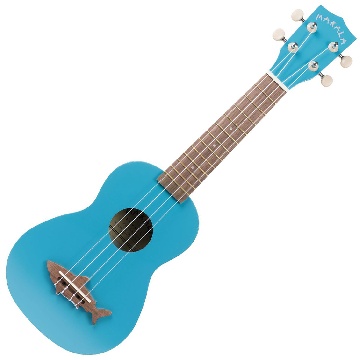 Kala MK-SS/BLU - Shark - ukulele soprano - Mako Blue - c/borsa