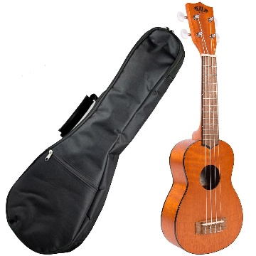 Kala Ka-sem - Ukulele Soprano Exotic Mahogany - C/borsa - Chitarre Chitarre - Ukulele Banjo e Mandolini