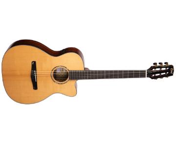 CORT GOLD-OC8 NYLON NAT W/CASE