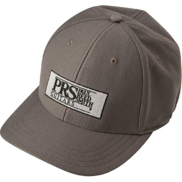 PRS - PAUL REED SMITH Block Logo Fitted Baseball Hat Gray S-M