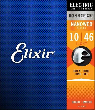 Elixir Nanoweb Muta Elettrica 10-46 12052 - Chitarre Accessori - Corde