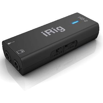 IK Multimedia iRig HD 2 - Interfaccia audio per chitarra/basso - sistemi iOS. PC e MAC
