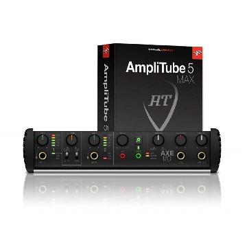 IK Multimedia AXE I/O + AmpliTube 5 MAX e Tone X MAX - Scheda audio USB per chitarra/basso