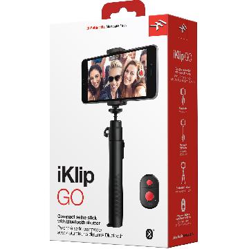 IK Multimedia iKlip GO - stand per iPhone. iPod Touch. Smartphone e Digital Camera