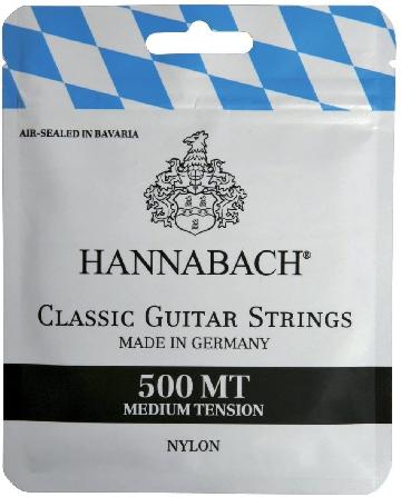 Hannabach 500mt Medium Tension Set Classic - Chitarre Accessori - Corde