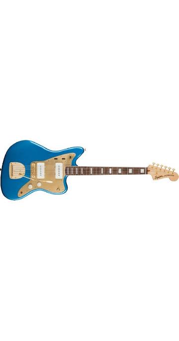 SQUIER 40th Anniversary Jazzmaster Gold Edition - Lake Placid Blue  0379420502