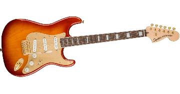 SQUIER 40th Anniversary Stratocaster  Gold Edition Sienna Sunburst   0379410547