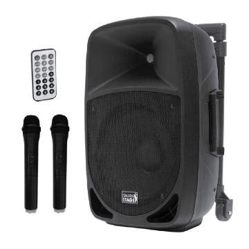 Italian Stage Fr12awv2 Portable Speaker + Mic - Voce - Audio Casse e Monitor - Diffusori Multifunzione e Portatili